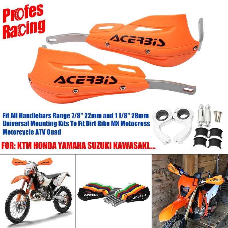 

Для KTM Kayo SX SXF KLX KX KXF YZ YZF CR CRF RMZ Dirt Bike Enduro Supermoto мотоциклетная защита для рук защита для рук 22 мм 28 мм