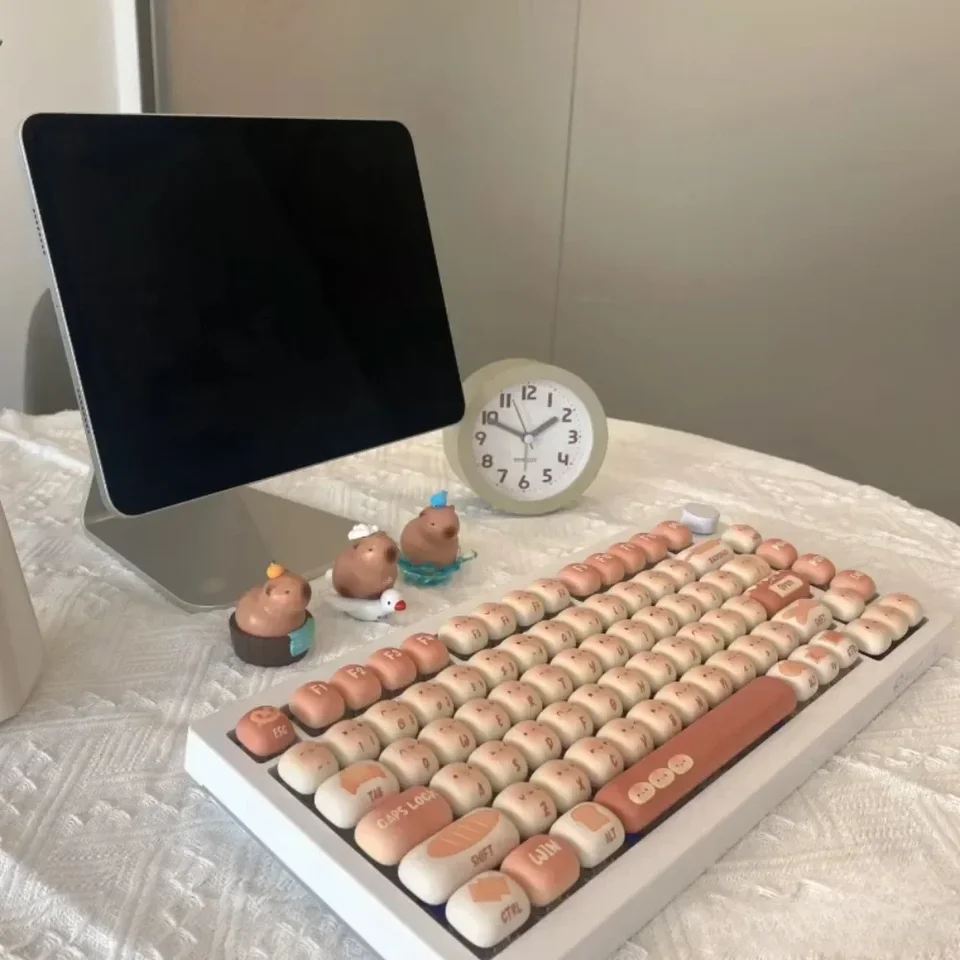 メカニカルキーボード用の蒸しパンのテーマキーキャップ