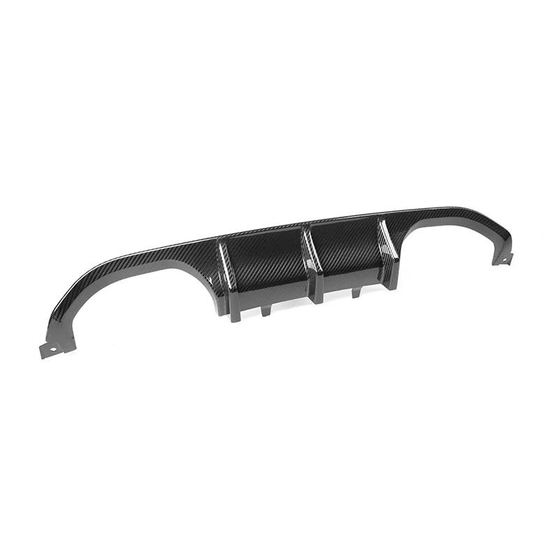 Real Carbon Fiber Rear Diffuser Bumper Lip Spoiler for BMW 3 4 Serises