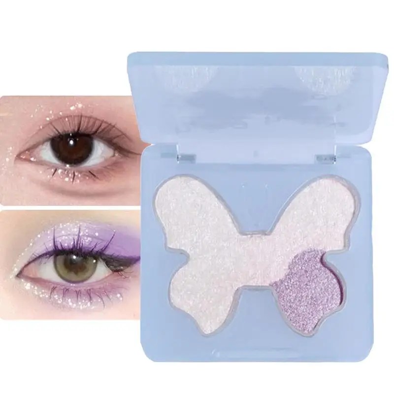 

Shimmer Eyeshadow Sparkly Eyeshadow Long Lasting Fine Powder Blendable Highly Pigmented Highlighter For Eye Cheekbones Bridge Of