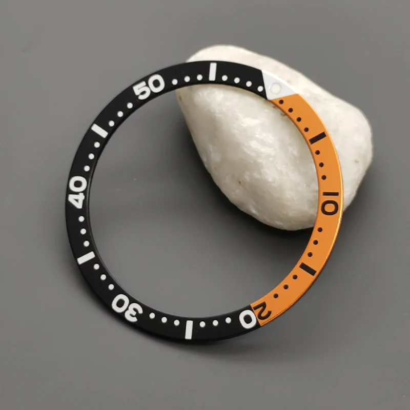 Aluminium Fashion Flat Watch Bezel Insert
