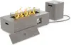 Outdoor Fire Pit Table Propane Gas Fire pits Outdoor Fireplaces 43″ Rectangular Firepit Table, 50,000 BTU Fire Table for Patio 1