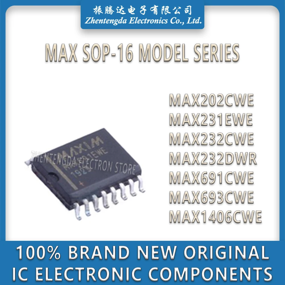 MAX202CWE MAX231EWE MAX232CWE MAX232DWR MAX691CWE MAX693CWE MAX1406CWE MAX202 MAX231 MAX232 MAX691 MAX693 MAX1406