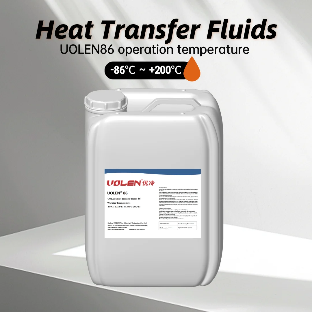 UOLEN 86 -86℃~200℃ heat transfer fluid Thermal oil heat transfer oil silicone