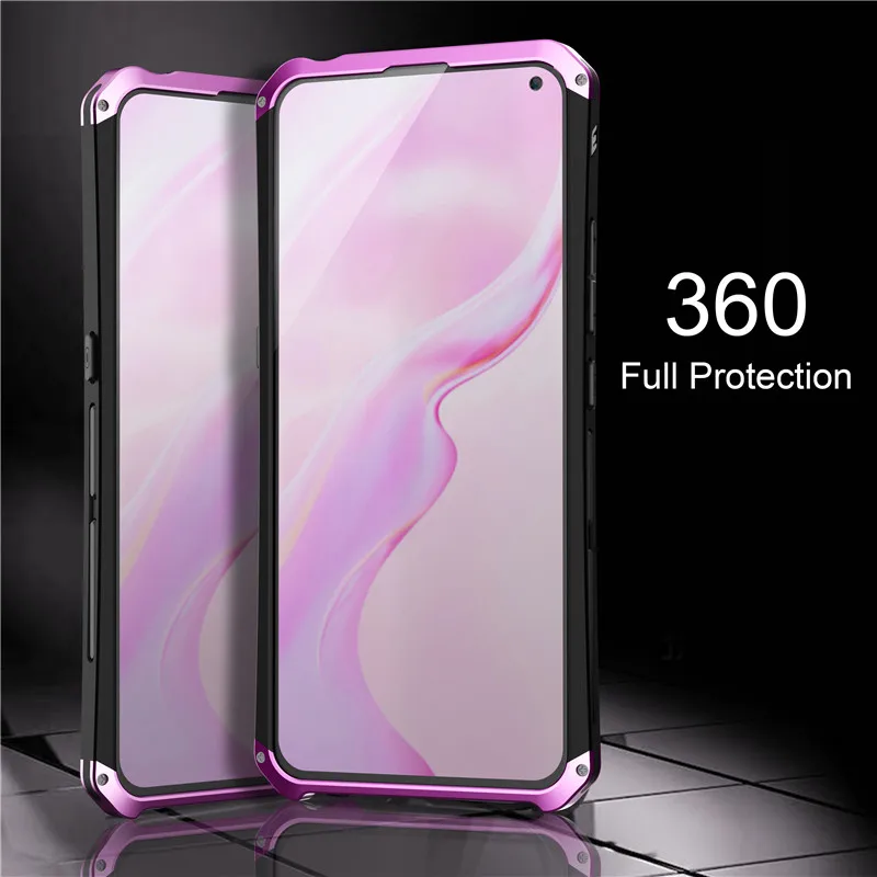 Metal Armor Phone Case For Vivo X30 Pro Case Shockproof Aluminum Matte Pc Cover 360 Full Protection Coque For Vivo X30 Pro Funda