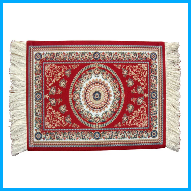 Persian Carpet Flannel Mouse Pad Bohemian Style