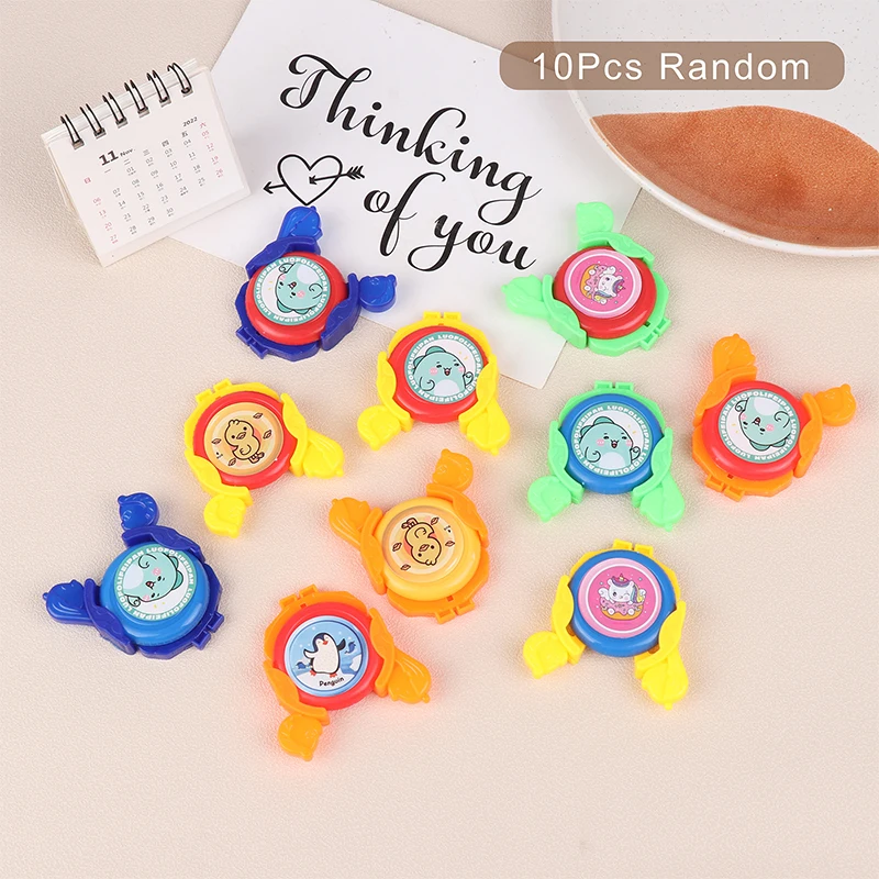 

10pcs Mini Flying Saucer Handheld Catapult Toy For Kids Birthday Party Favor Treat Guest Gifts School Goodie Bag Fillers