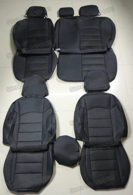  BREMER SITZBEZÜGE Measure Car Seat Covers Compatible with Ford  Kuga 2 Driver & Passenger Set from 2012-2019 / Car Seat Cover Velour Faux  Leather Set of 2 in Black : Everything Else