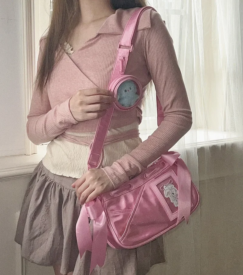 Ita Bag 2025 New Elegant Ribbon Display Shoulder Bags for Women