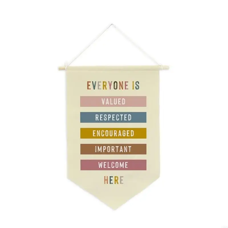 Inspirational Quote Banners Pennant for Home Motivational Wall Art to Encourage Reading and Personals Growth 3
