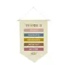 Inspirational Quote Banners Pennant for Home Motivational Wall Art to Encourage Reading and Personals Growth 3
