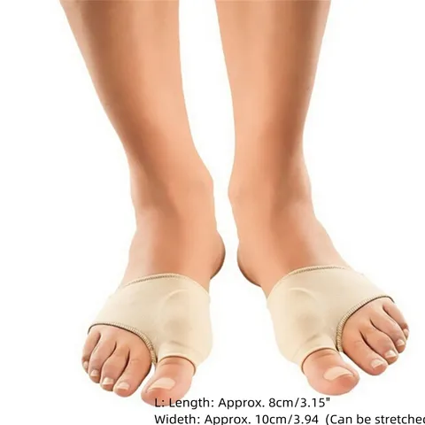 Toe Separator Hallux Valgus Bunion Corrector Orthotics Feet Bone Thumb Adjuster Correction Sock Straightener Brace