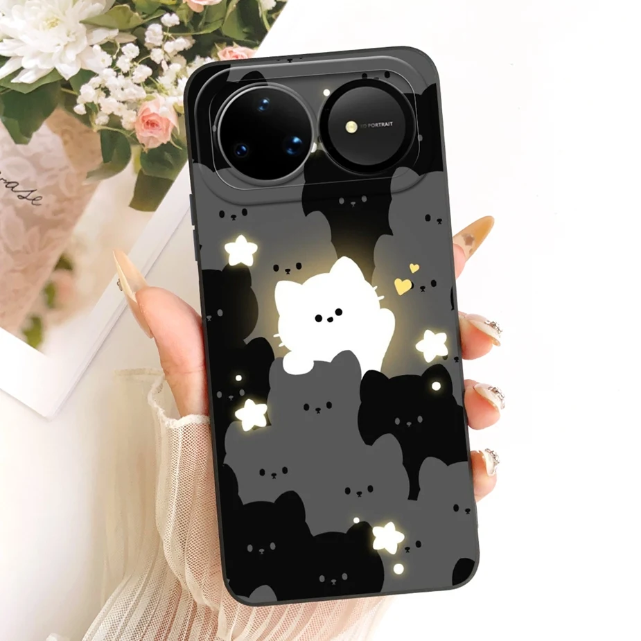 Cute Panda Duck Cartoon Soft Silicone Case