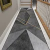 Modern Home Long Corridor Carpet Non-slip Stairway Rug Hotel Lobby Passageway Runner Washable Room Decor Floor Mats Customizable 1