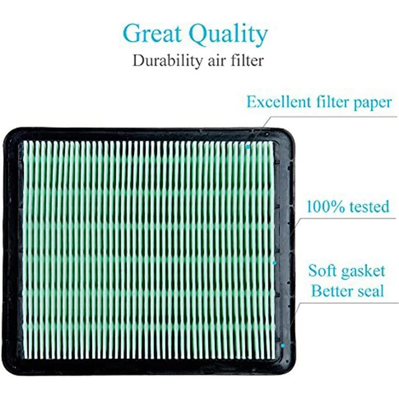 Air Filter For Honda 17211-Zl8-023 Gcv135 Gcv160/190 Suitable For Honda 17211-Zl8-000 17211-Zl8-003 Lawnmower Air Filter 5
