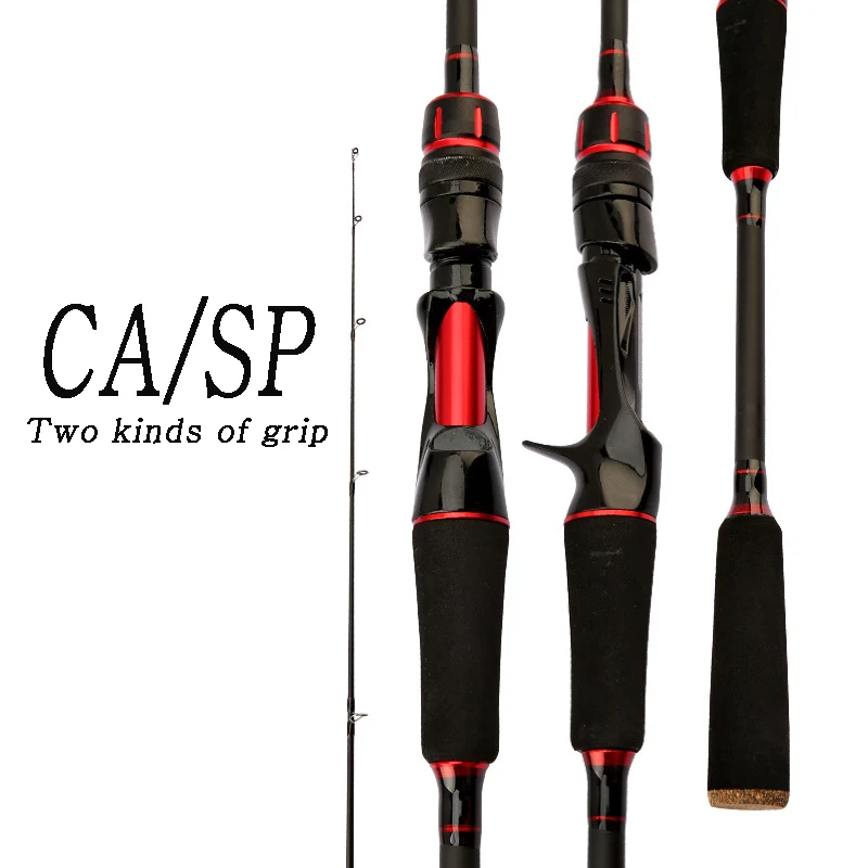 Newly 2 PCS Jigging rod 1.65M 1.8M far cast fishing rod ultralight lure