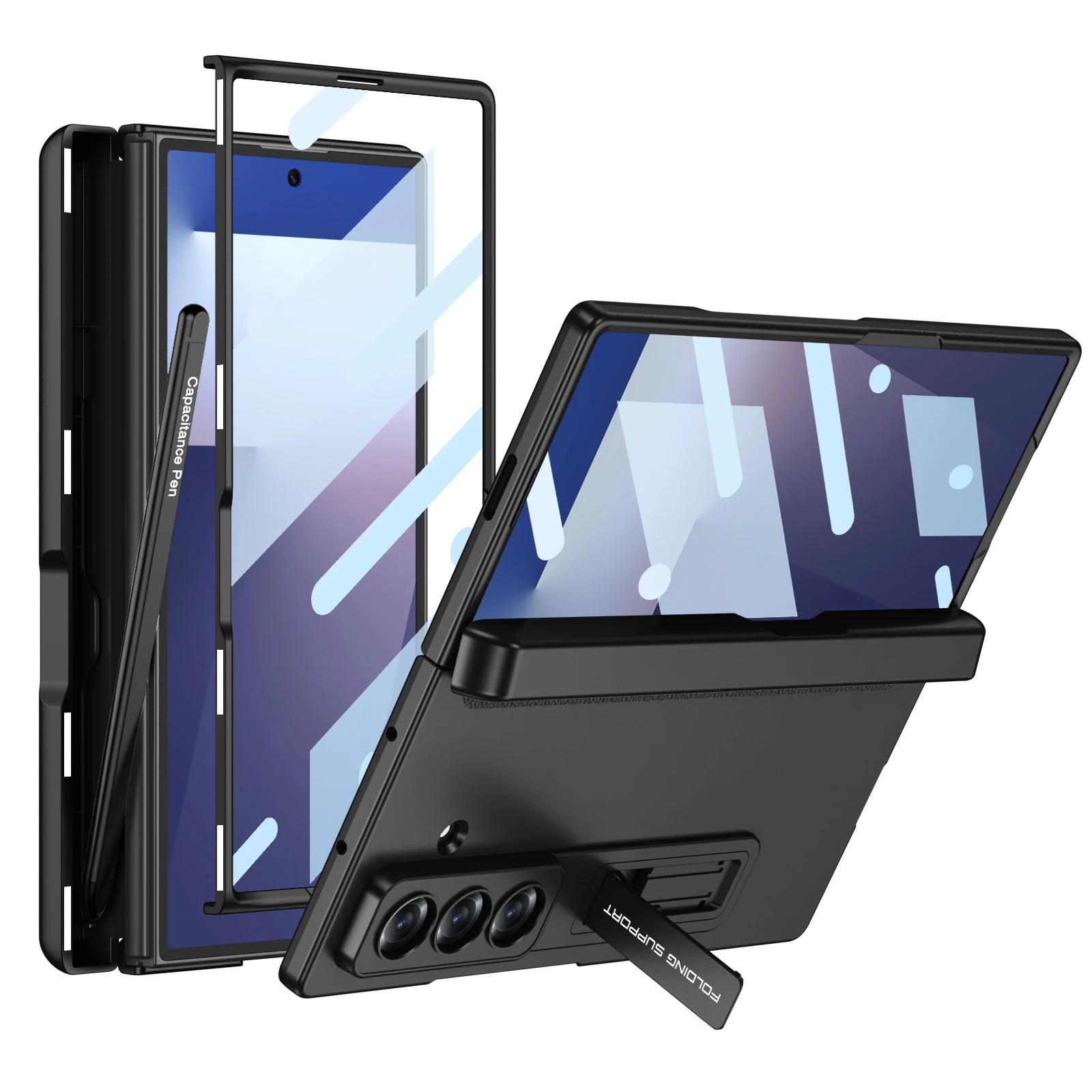 غلاف حماية متوافق مع Samsung Galaxy Z Fold7 – حامل...