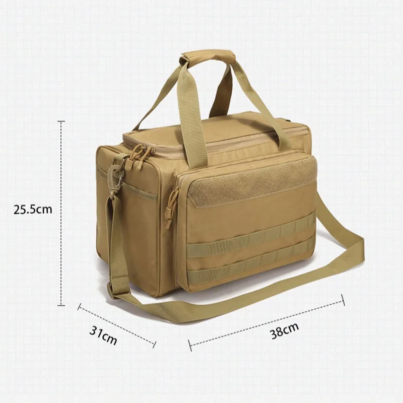 Multifunctional Tactical Range Bag Molle System Waterproof Gun