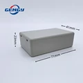 71x41x23mm White