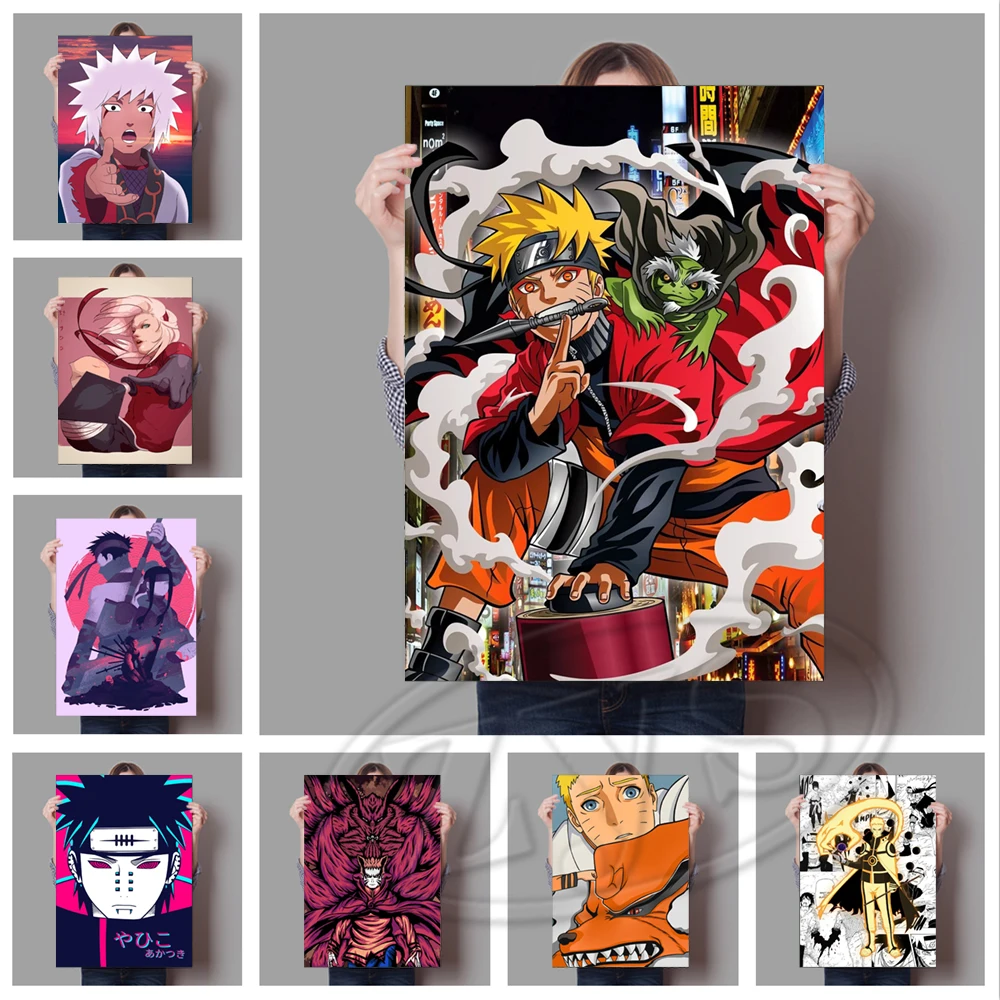 WallArtUzumakiNarutoCanvasPrintsHarunoSakuraPaintingHome