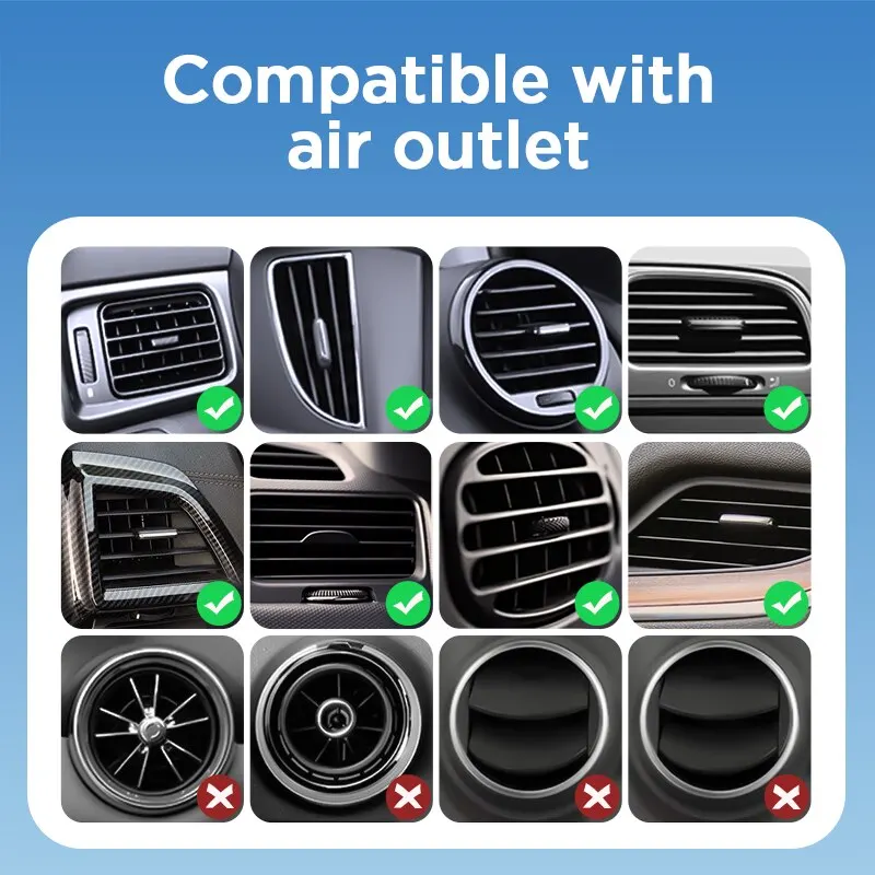 Magnetic Wireless Charger Holder Joyroom 15W Qi For iPhone 14 13 12 Series Fast Air Vent Car Phone Holder