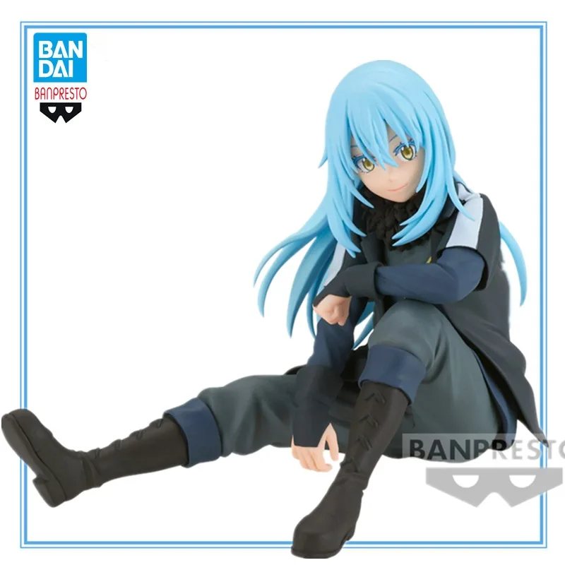 

In Stock Original BANPRESTO That Time I Got Reincarnated as a Slime Rimuru Tempest 8CM PVC Anime Figure Action Figures Model Toy