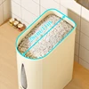Large Capacity Sealed Moisture-Proof And Insect Proof Rice Bucket Kitchen Crevice With Measuring Cup Rice, Pet Food Storage Box 5