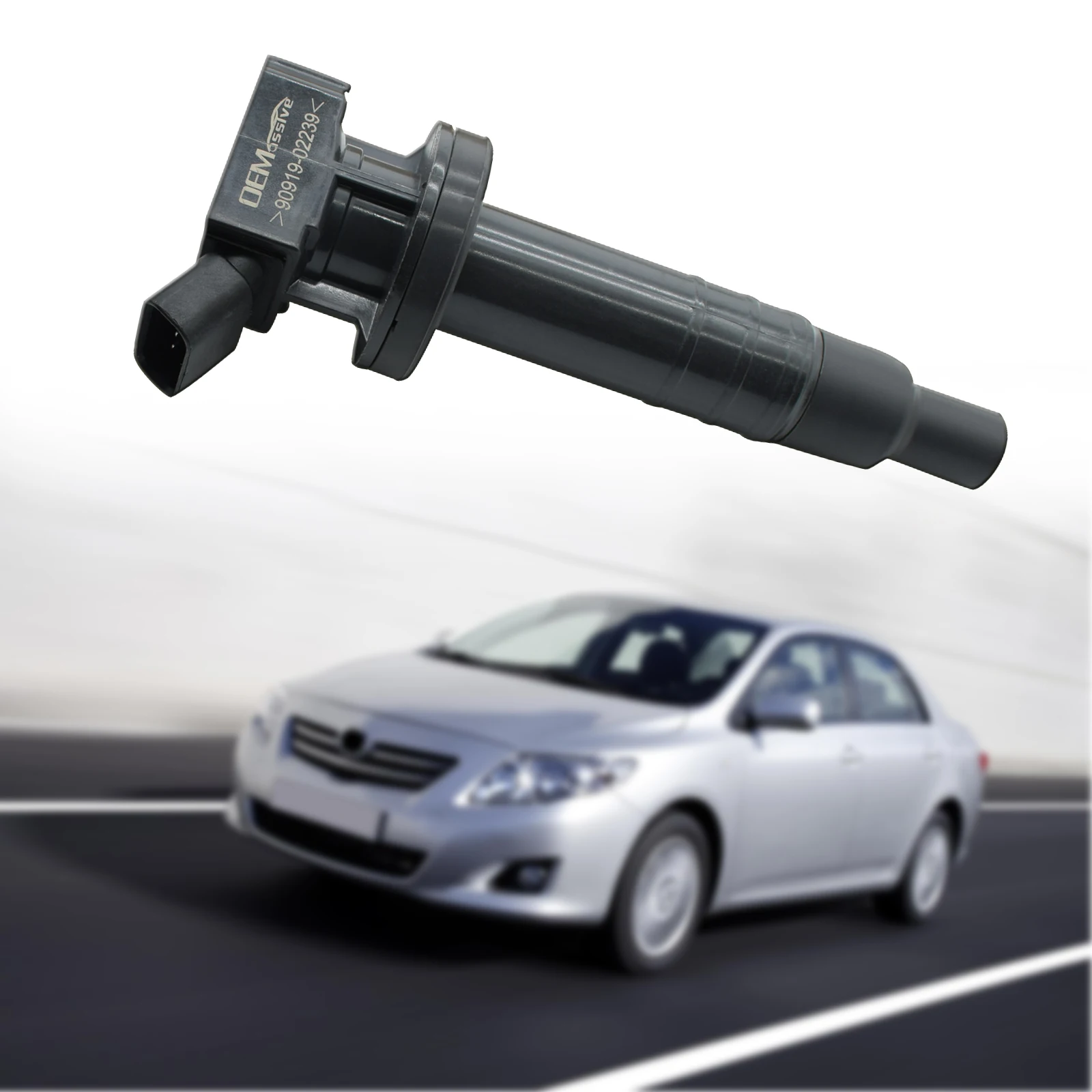 1× Car Ignition Coil 90919 02239 Tools For Toyota Corolla 2008 Celica GT 20005 Components
