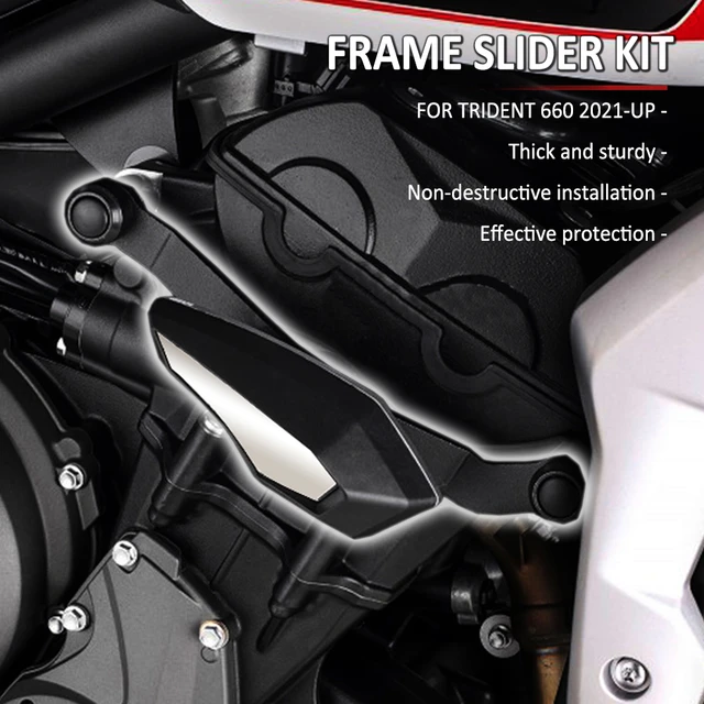 Motorrad Motor Schutz Anti Crash Drop Rahmen Fixierung Slider Kit