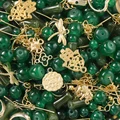 Dark green-Gold