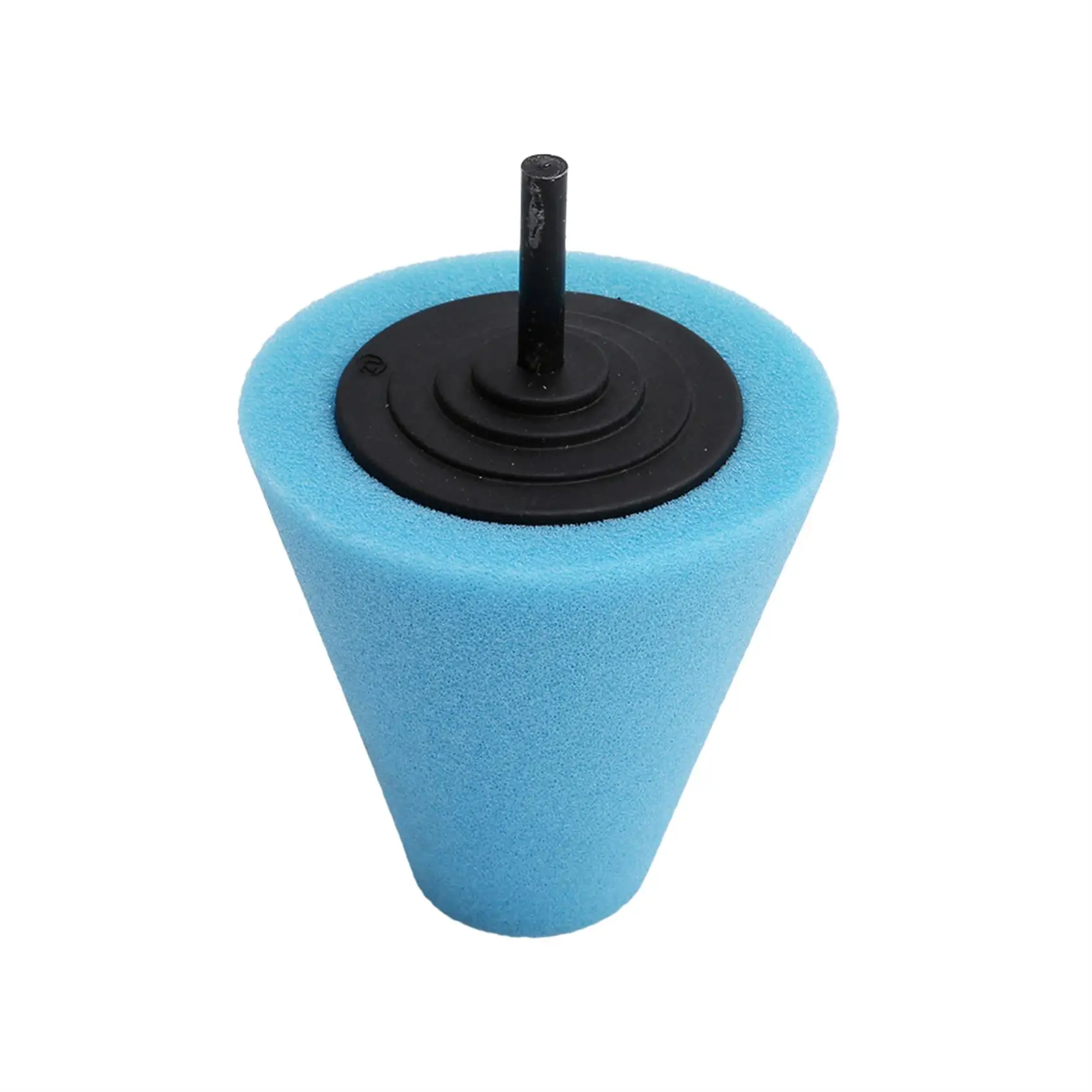 1pc Auto Wheel Polishing Sponge Used for Electric Drill Burnishing Ball Polishing Cone Car Hub Sponge Car Accessories car polishing pad car polish pad car polishing sponge polishing sponge set