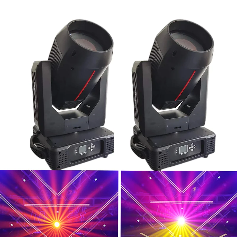 2Pcs/Lot Beam 17R 350W Moving Head Stage Light Dmx Beam Wash Zoom Light For DJ Bar Party Concert Event Wedding Flycase Roadcase
