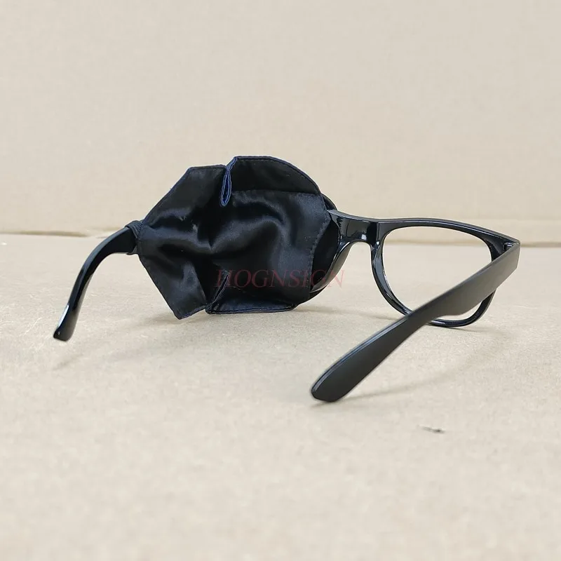 flash mask Silk single eye mask glasses cover single eye mask three-dimensional full cover boys and girls amblyopia adult 6