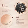 OLEVS 5189 Luxury Quartz Watch For Women Waterproof Luminous Stainless Steel Women's Watches Heart Shape Simple Dial Hand Clock 5
