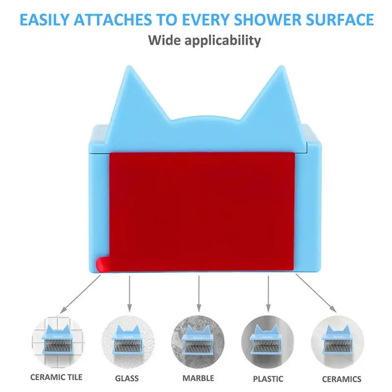 Wall Hair Catcher Bathroom Shower Hair Collector Wall Mounted Flexible Shower Drain Stopper Bathtub Sink Accessories shower drain catcher hair drain catcher floor drain hair catcher drain hair catcher