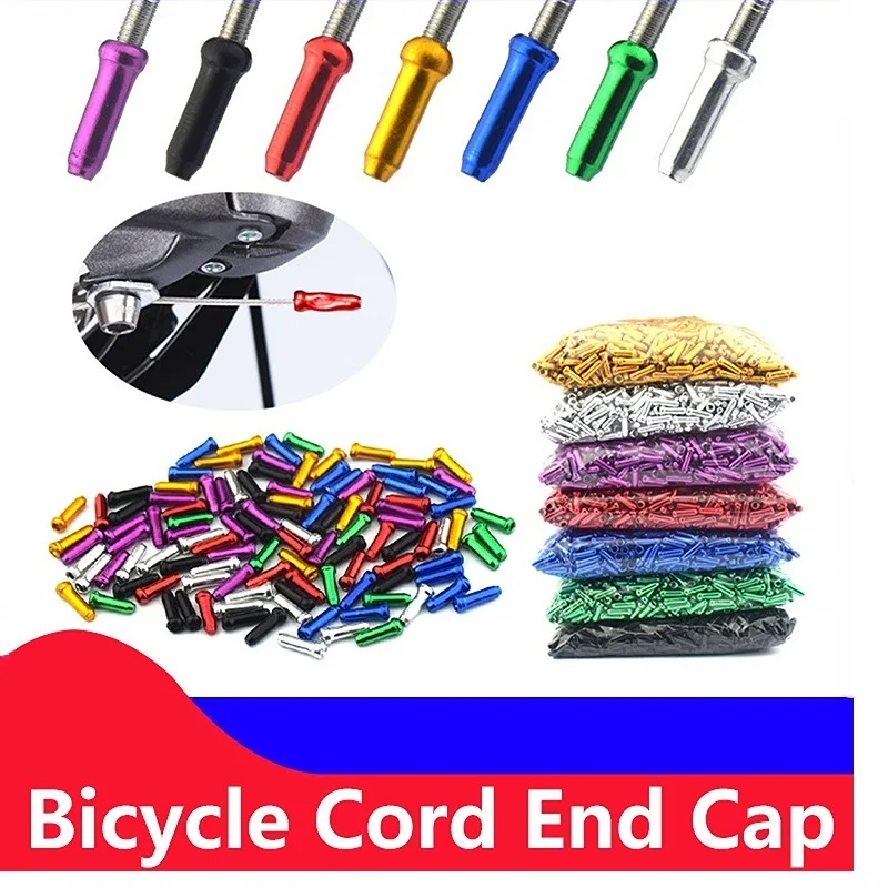 

20 шт., задняя крышка из алюминиевого сплава для велосипедного тормоза, 7 цветов