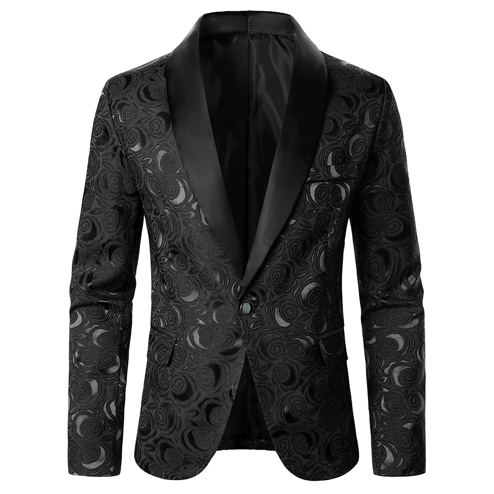 Men's casual fashion slim fit blazer, streetwear style with oversized zip hoodie and big watches11
