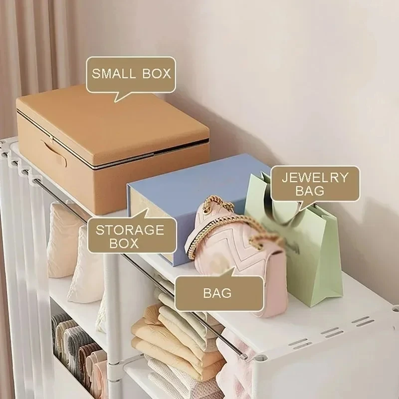 Storage Cabinet Cloth Wardrobe Folding Portable Organizer Assembly Closet