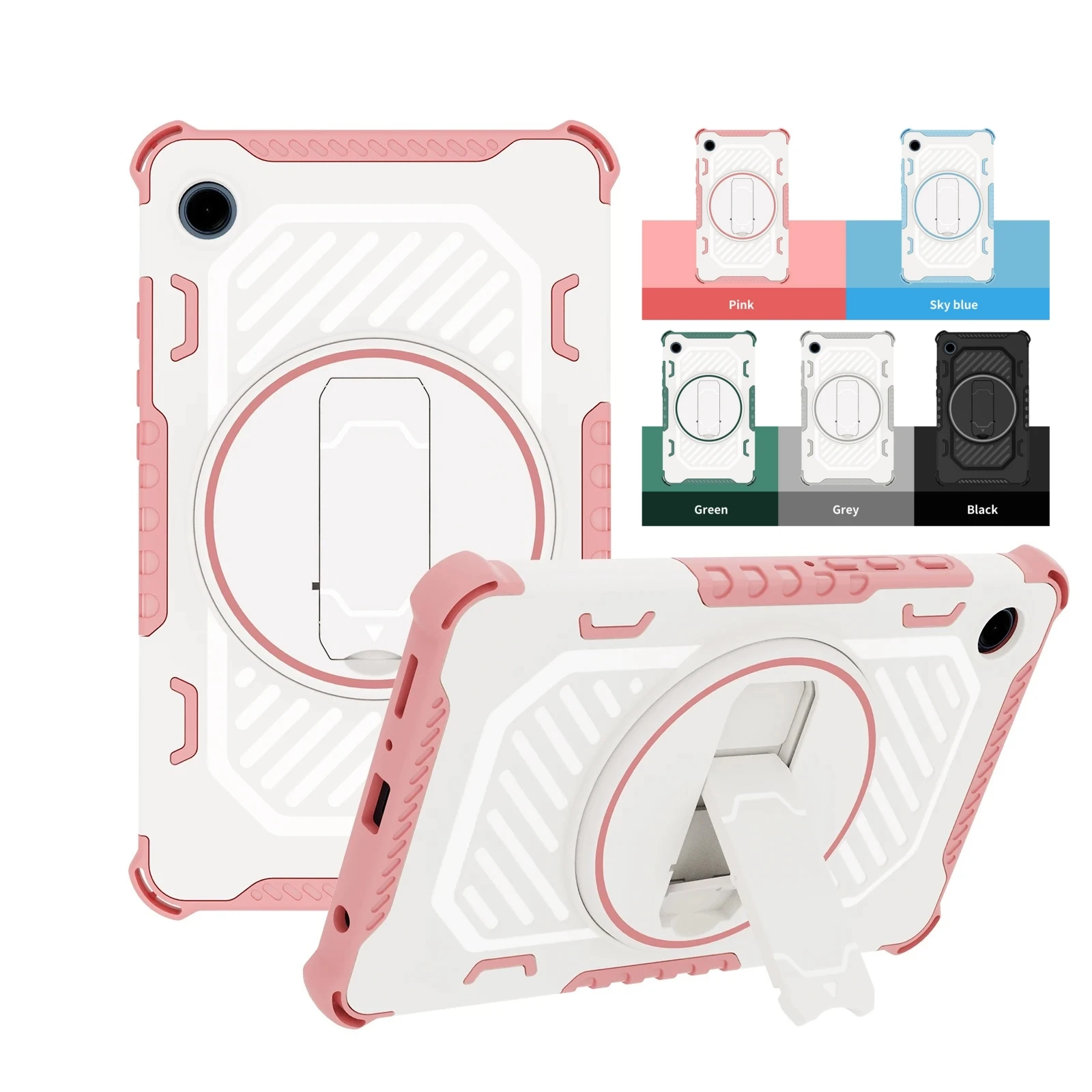 Universal Tablet Stand Cover with Enhanced Protection and Adjustable Viewing Angles