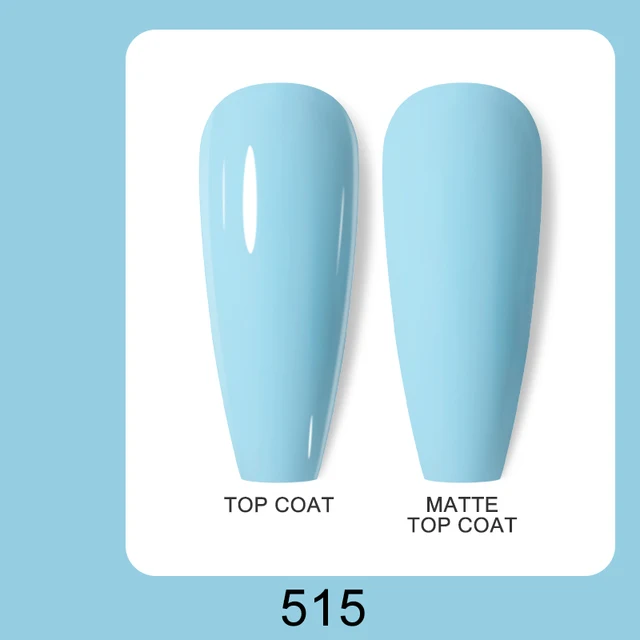 Arte Clavo 15ml Brown Coffee Color UV Gel For Nail Gel Nail Polish Varnish Hybrid Glitter Decoration Base Top Coat Set 515