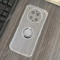 For Doogee DK10 DK 10 6.67" DK10 2024 Back Ring Holder Bracket Phone Case Soft Silicone TPU Original Shockproof 2