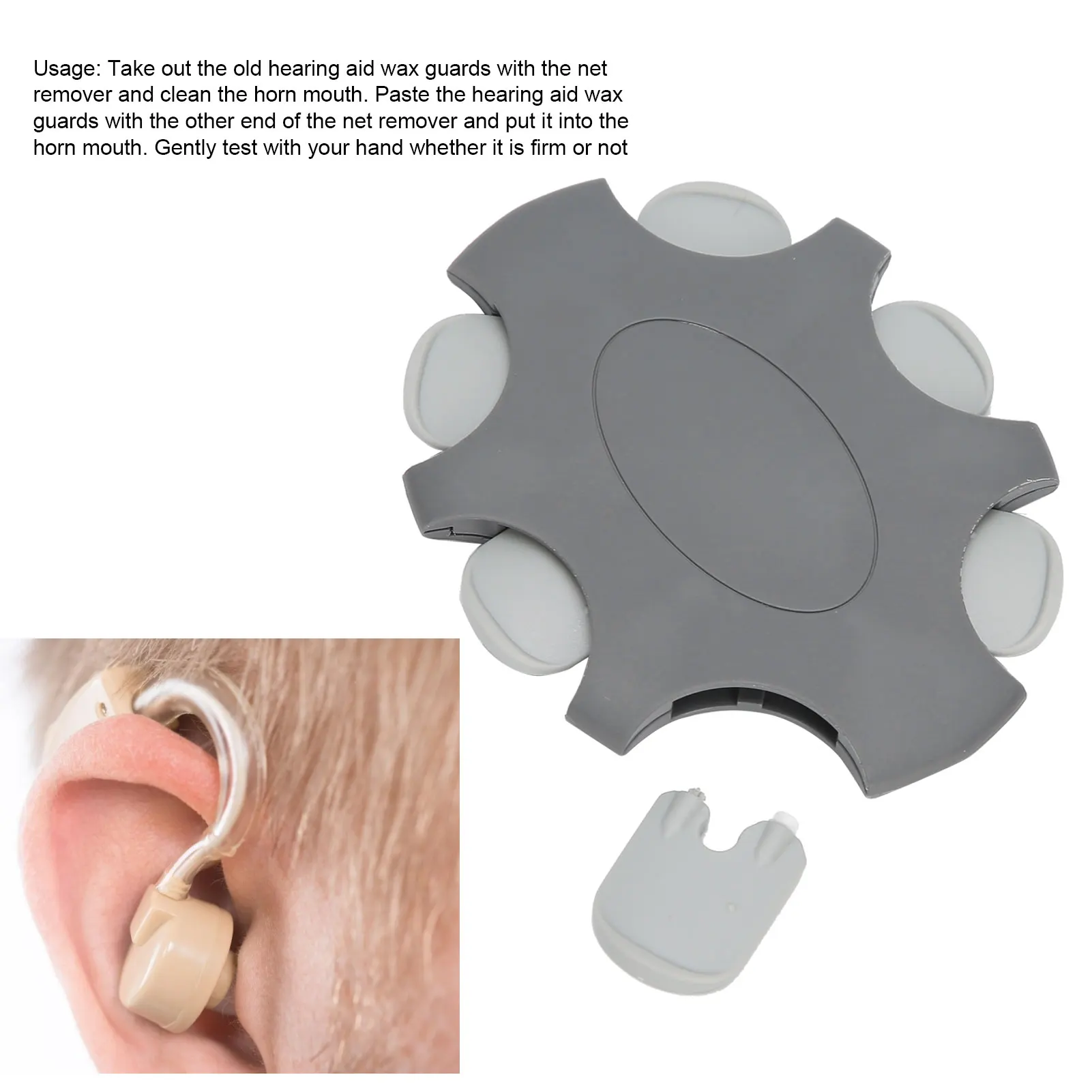 Ear Care Tool Pro Wax Hearing Aid Wax Guards Earwax Filters Fit for  Hearing Aid Ear Care Accessory Hearing Aid Wax Guards 6