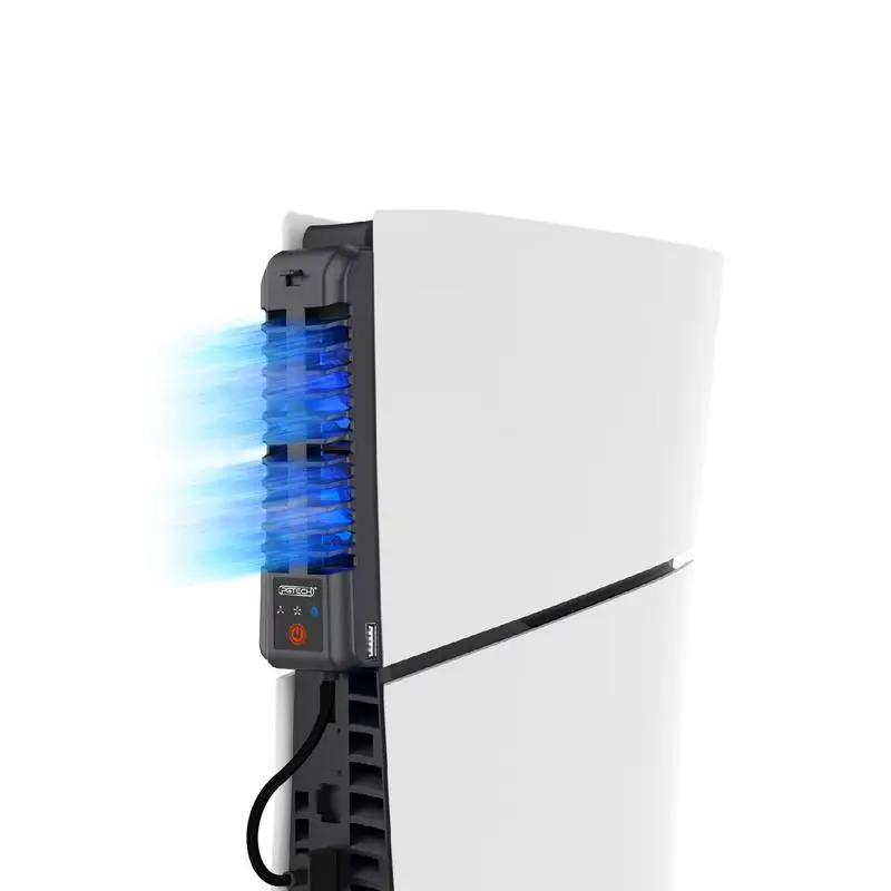 콘솔 쿨러 냉각 부품, 고성능 냉각 선풍기, LED 조명, USB 2.0 연결, 디지털 에디션용 조용한 작동