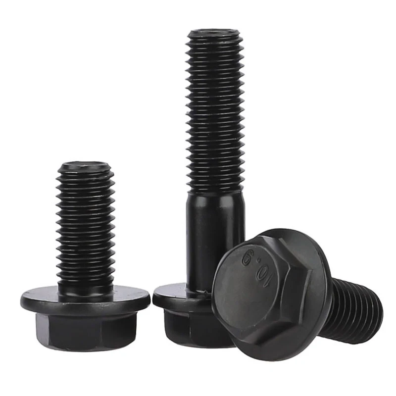 Set 60 Viti M3 A Testa Esagonale - Acciaio Carbonio, Nero, M3x16 Mm - Foto 1