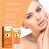 Vitamin C Facial Cleanser Shrink Pores Oil Control Brightening Cleansing Moisturizing Peeling Face Scrub Exfoliating Skin Care 3
