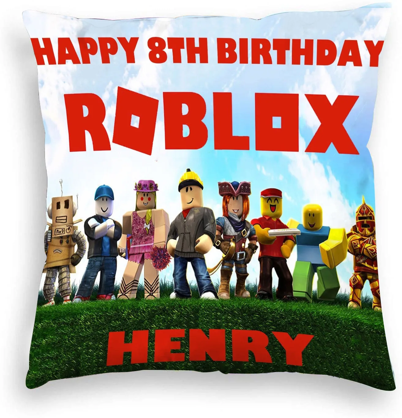 Desenhos Animados Roblox Fronha Curta De Pelúcia Para Crianças, Fronha De  Cama, Dormir Opcional, Presente De Aniversário, 45x45cm - AliExpress