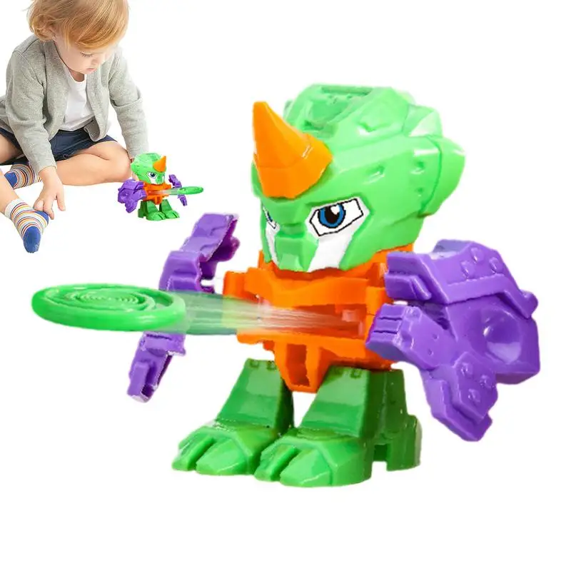 

STEM Robot Robot Playset Carrot Warrior Action Figure Robot Educational Toy Warrior Model Children's Toys Robot Building Toys