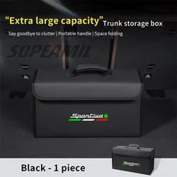 Foldable Car Trunk Storage and Organization Box (Sportiva Black)