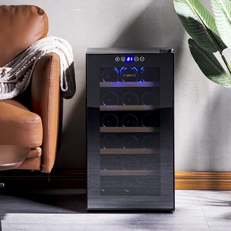 

Red wine cabinet, constant temperature wine , electronic mini household small tea cigar refrigerated st