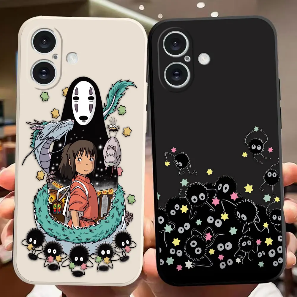 Anime S-Spirited Away T-Totoro Custom Photo Phone Case For iPhone